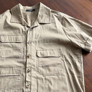 Alcott - boxy short Button-Up Shirt - medium men